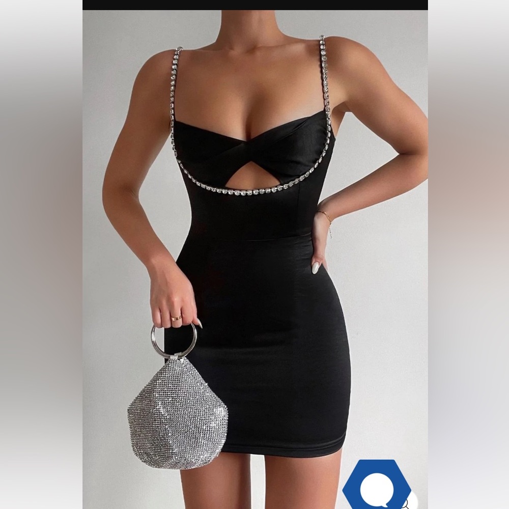 Shop Jaus Sera Mini dress size M. Perfect for new year’s worn once in Vegas
